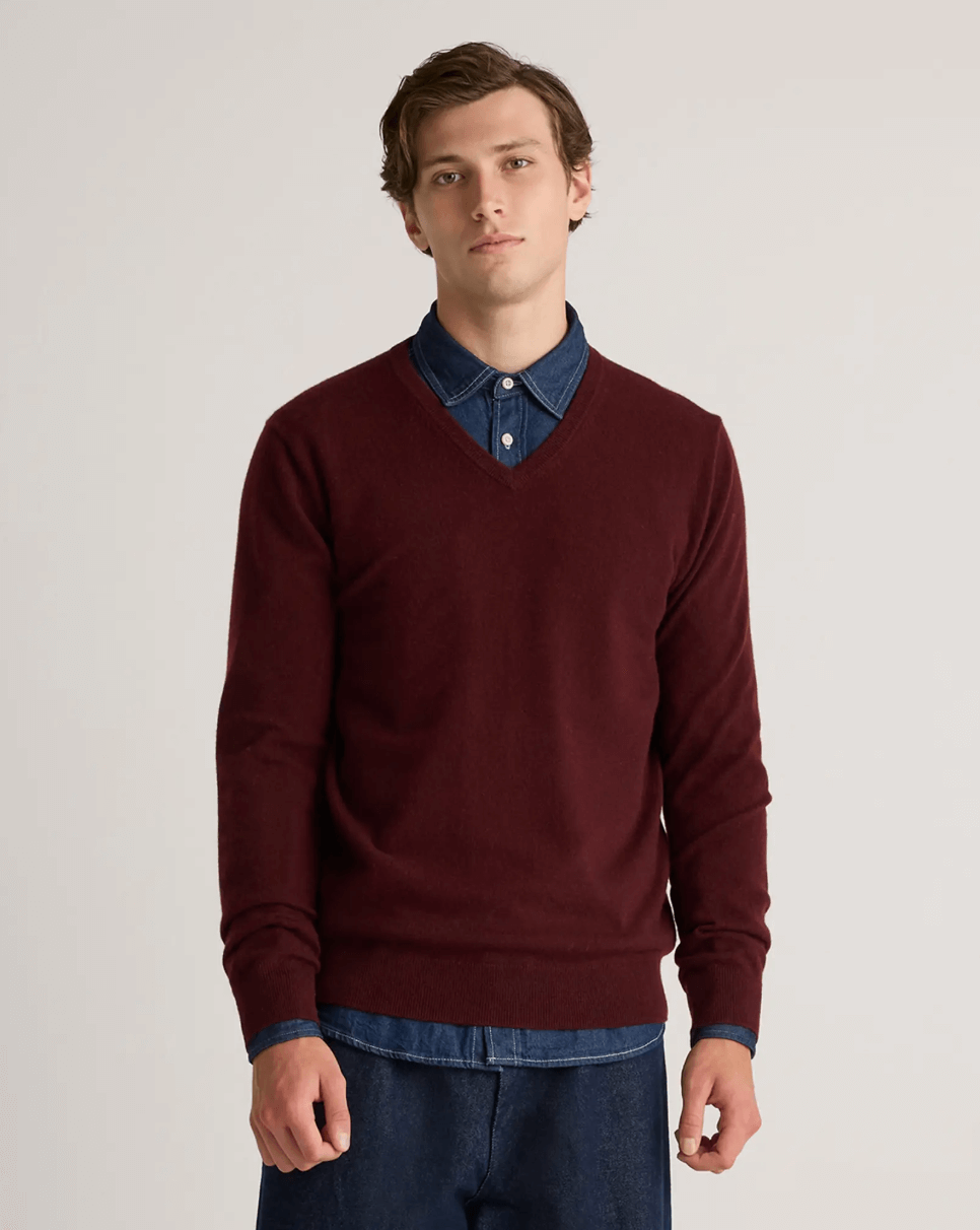 quince cashmere sweater for men